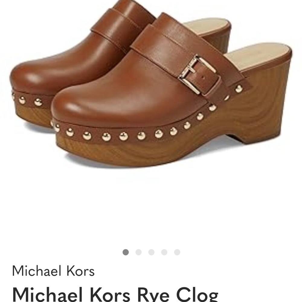 Michael Kors
Michael Kors Rye Clog
Luggage Women’s Size 6.5 NWOB - Picture 6 of 16